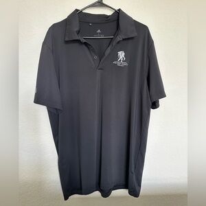 Black Adidas Wounded Warrior Project Polo Shirt